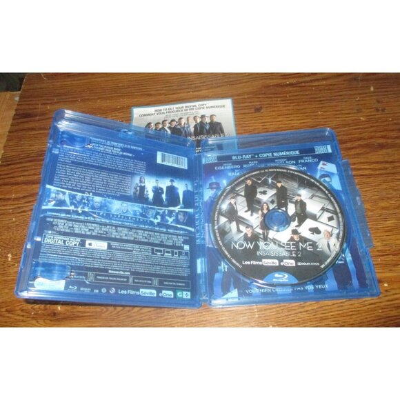 Now You See Me 2 (Blu-ray Disc, 2016, Canadian) with slip cover - Picture 4 of 5